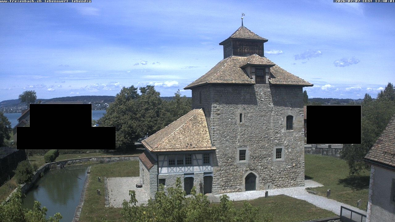 Pfäffikon › Norden: Schlosskapelle - Schlossturm Pfäffikon - Zürichsee