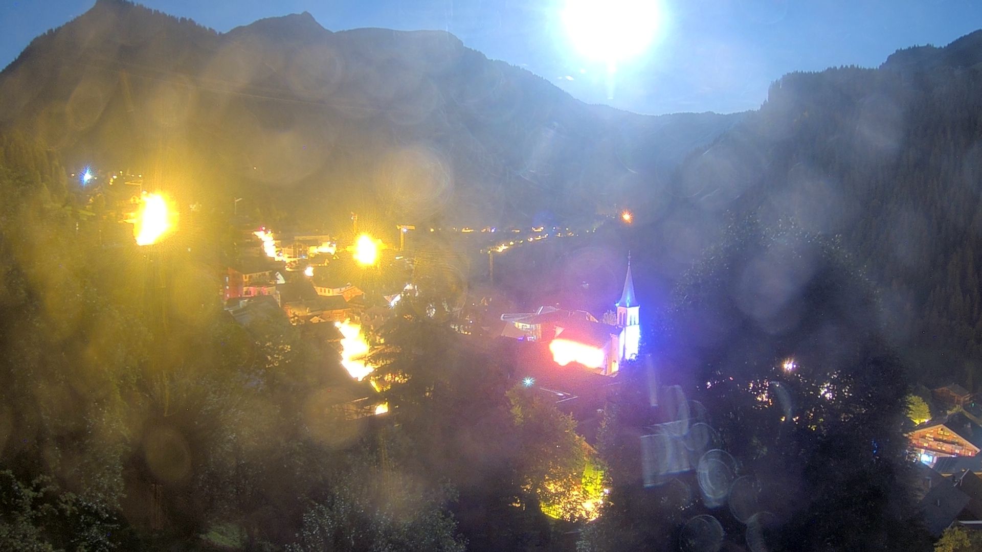 Traffic Cam Chatel: Village - Portes du soleil