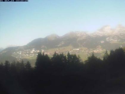 La Forclaz: Vue de Leysin depuis