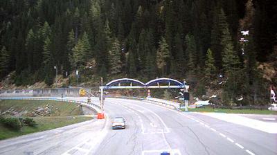 Vue webcam de jour à partir de Felbertauern: Tunnel − Nordportal − Salzburg, B108 Felbertauernstraße
