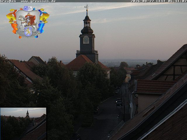 Traffic Cam Greussen: Markt