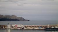 Ultima vista de la luz del día desde Grifeu: Llançà − Port