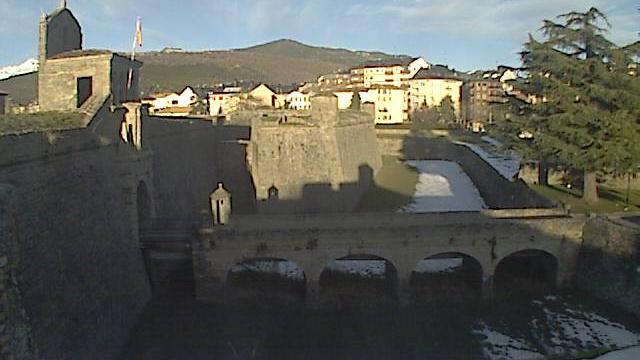 Jaca: entrada de la Ciudadela