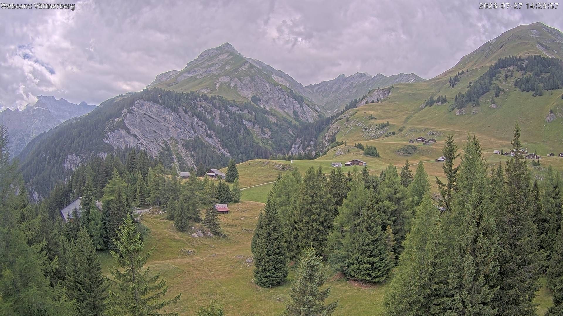 Vättis › Westen: Bergstation Vättnerberg - Zanaihorn
