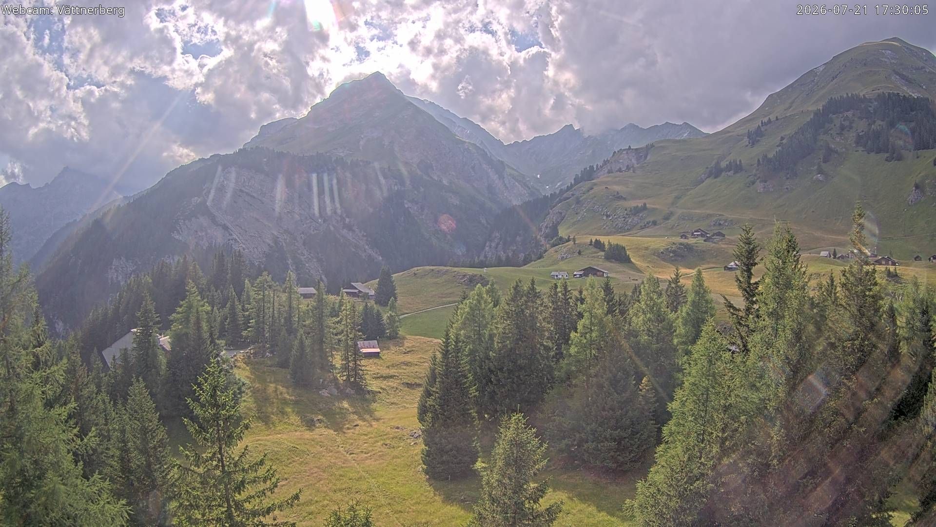 Vättis › Westen: Bergstation Vättnerberg - Zanaihorn