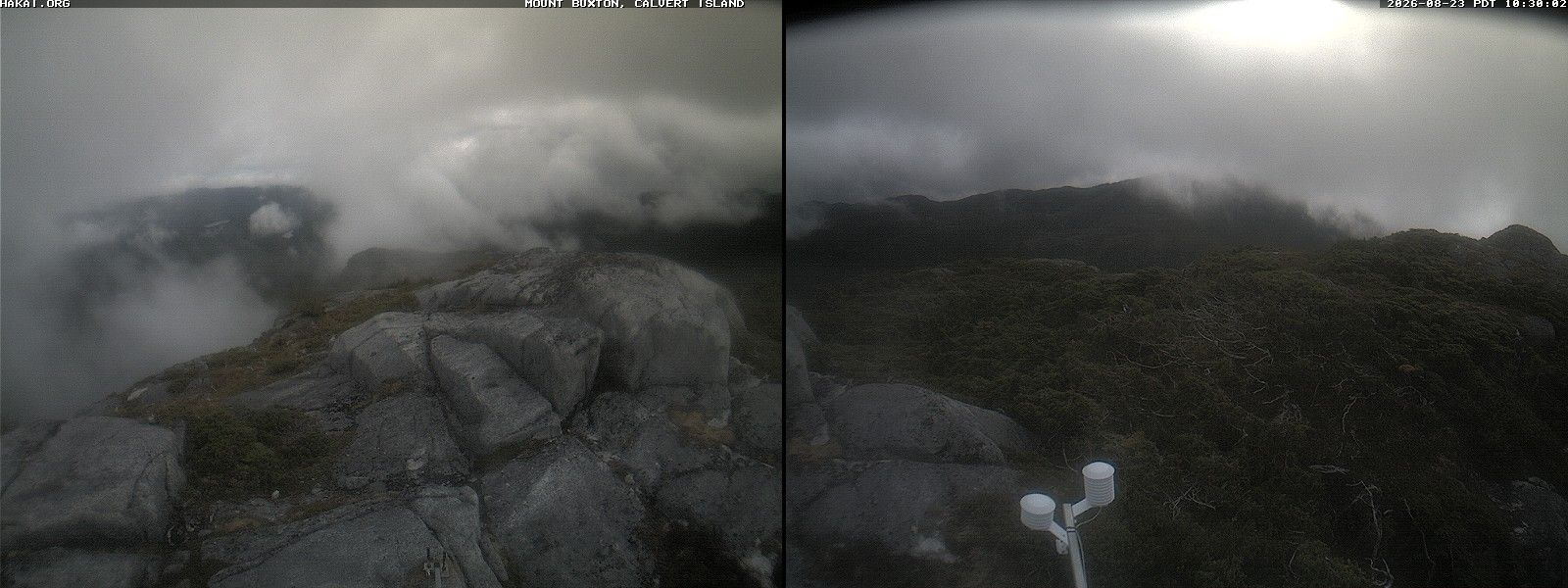 Traffic Cam British Columbia: Calvert Island Mount Buxton #2
