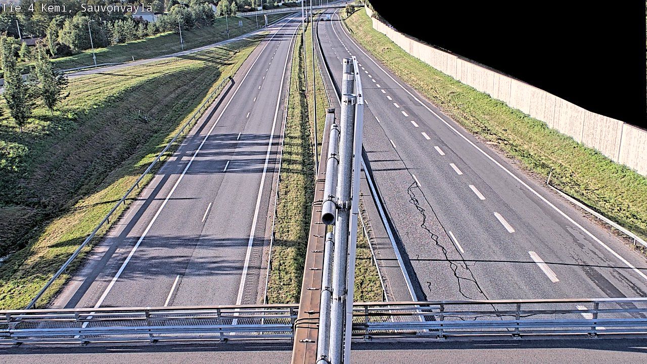 Traffic Cam Keminmaa: Tie 4 Kemi, Sauvonväylä - Tornioon
