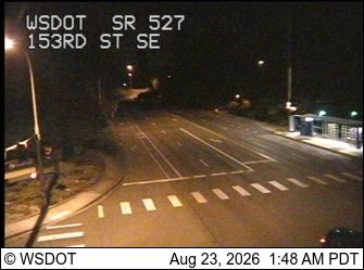 Traffic Cam Mill Creek: SR 527 at MP 7.2: 153rd St SE