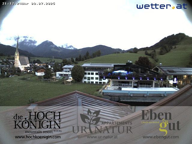 Traffic Cam Maria Alm am Steinernen Meer: Maria Alm - Hochkönig