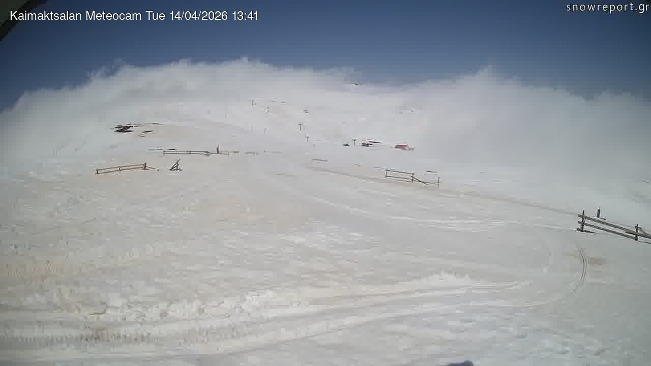 Traffic Cam Zervi › South: Ski center Voras - Kaimaktsalan