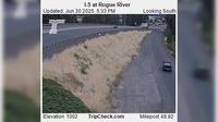 Current or last view Rogue River: I 5 at