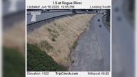 Last daylight view from Rogue River: I 5 at