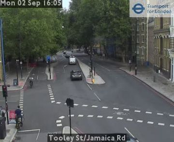 Traffic Cam London: Tooley St/Jamaica Rd