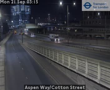 Traffic Cam Heathfield and Waldron: Aspen Way/Cotton Street