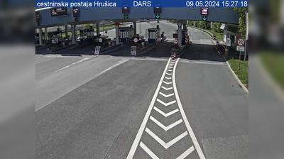 Cestninska postaja Hrušica, avtocesta Karavanke - Ljubljana