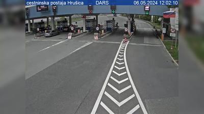 Cestninska postaja Hrušica, avtocesta Karavanke - Ljubljana