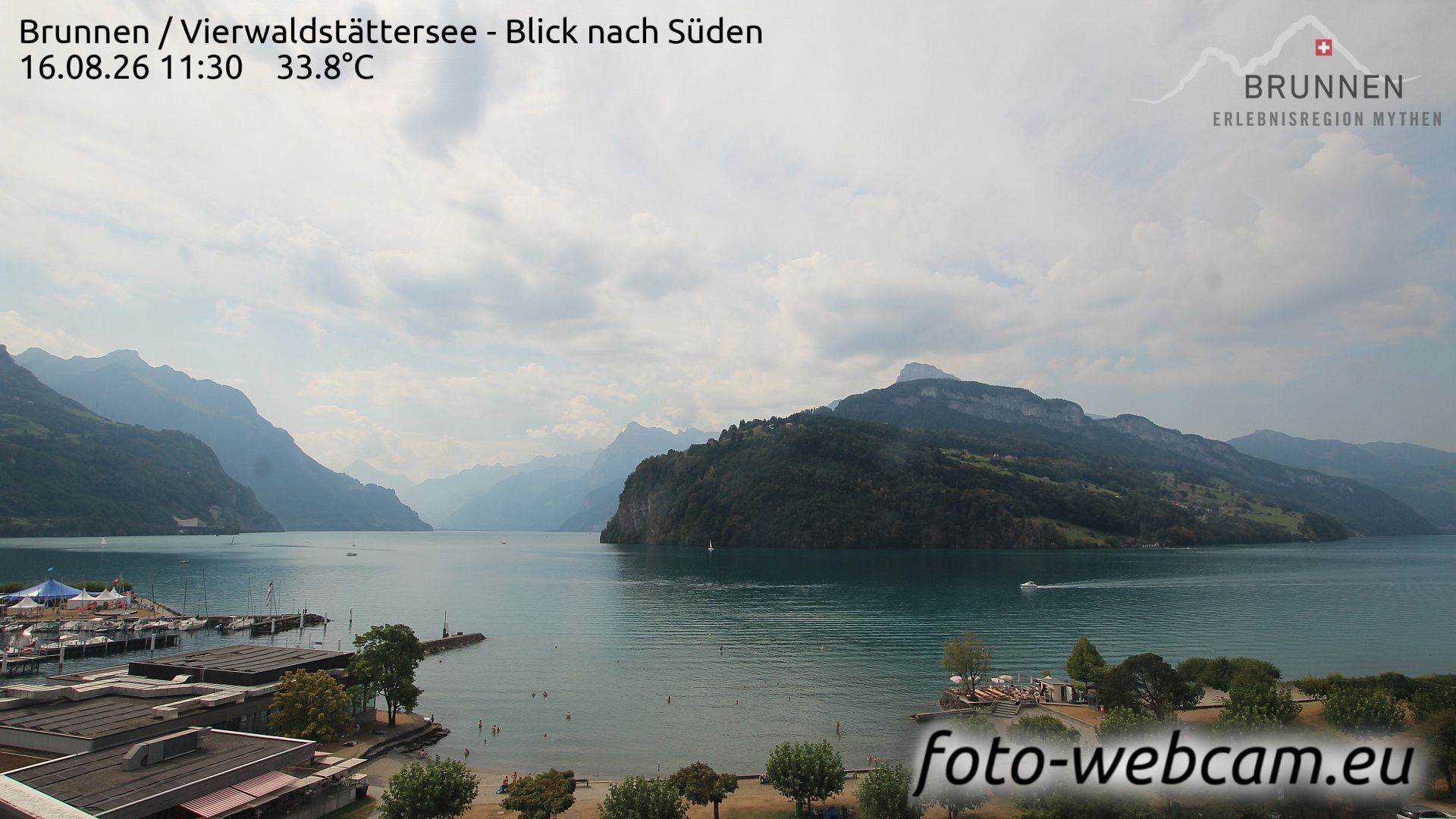 Ingenbohl › Süden: Lido - Hallenbad Brunnen - Seelisberg Hoch Flue - Förster Trail Picnic - Vierwaldstättersee
