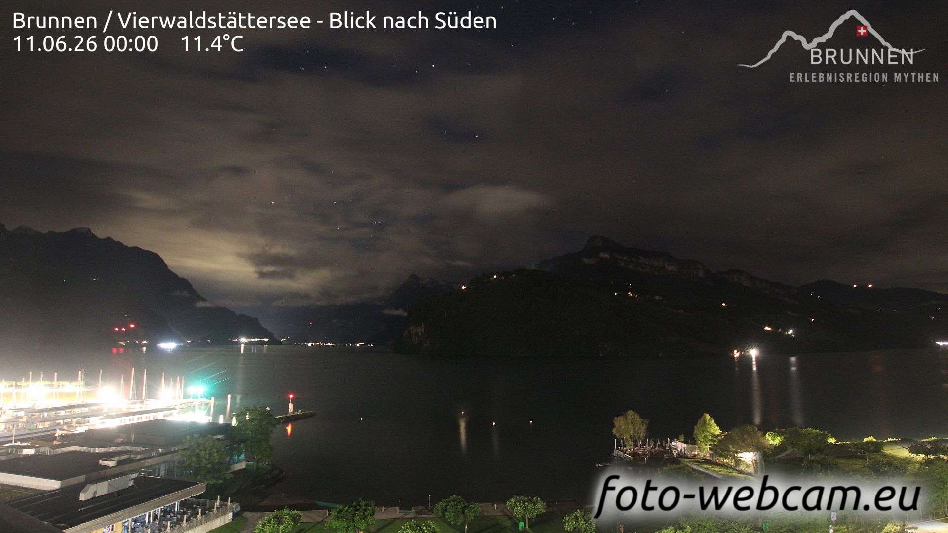 Ingenbohl: Brunnen - Vierwaldstättersee - Blick nach Süden