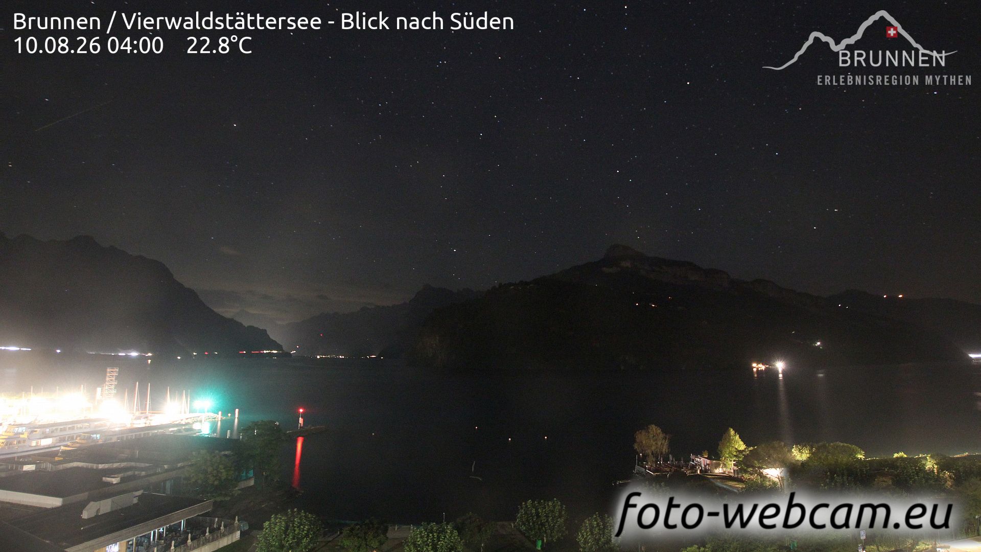 Ingenbohl: Brunnen - Vierwaldstättersee - Blick nach Süden