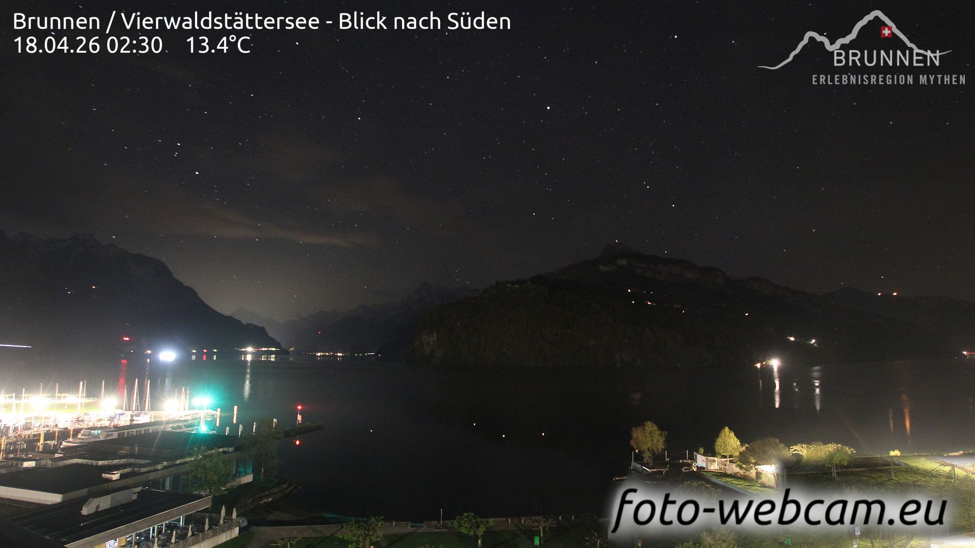 Ingenbohl: Brunnen - Vierwaldstättersee - Blick nach Süden