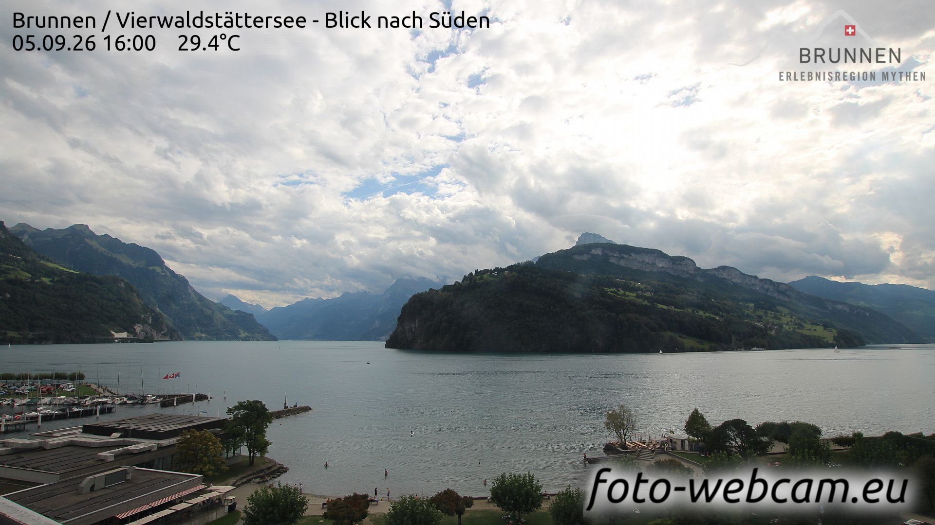 Ingenbohl › Süden: Lido - Hallenbad Brunnen - Seelisberg Hoch Flue - Förster Trail Picnic - Vierwaldstättersee