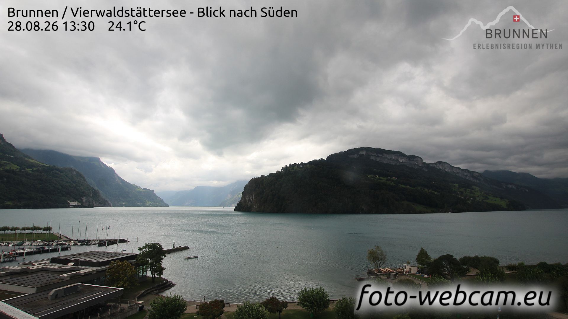 Ingenbohl › Süden: Lido - Hallenbad Brunnen - Seelisberg Hoch Flue - Förster Trail Picnic - Vierwaldstättersee