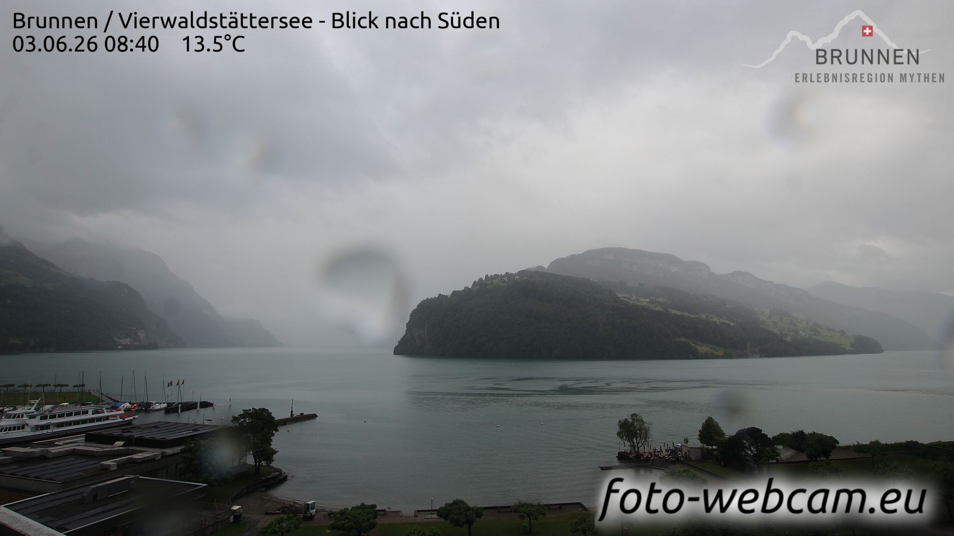 Ingenbohl: Brunnen - Vierwaldstättersee - Blick nach Süden