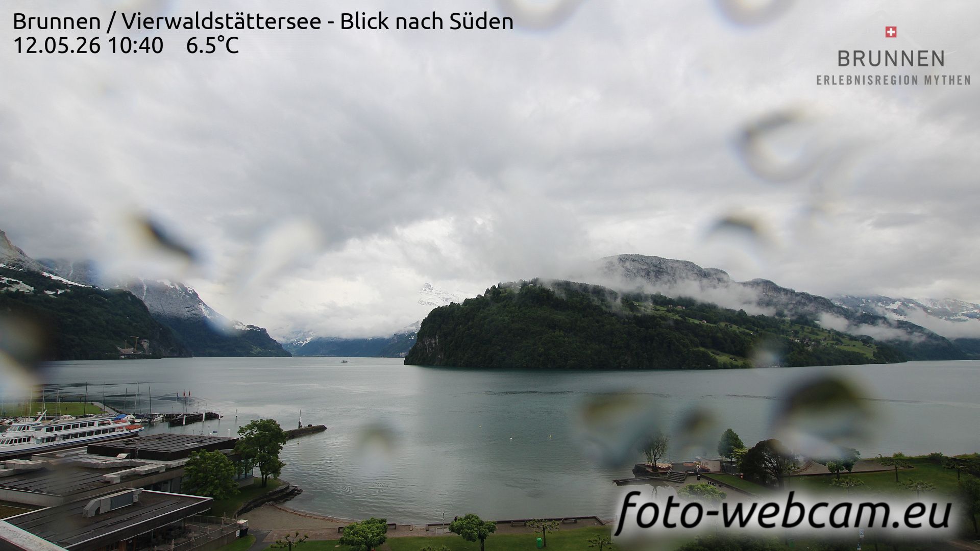Ingenbohl: Brunnen - Vierwaldstättersee - Blick nach Süden