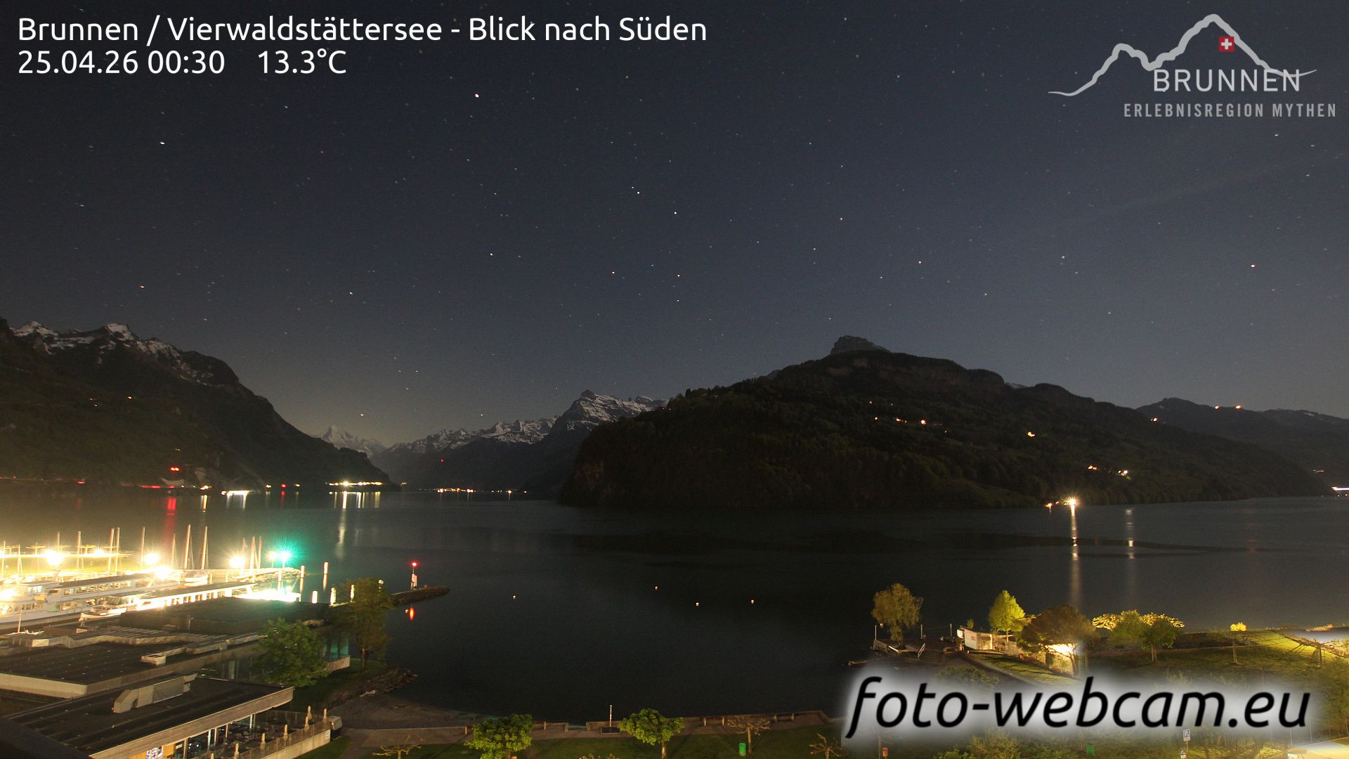Ingenbohl: Brunnen - Vierwaldstättersee - Blick nach Süden