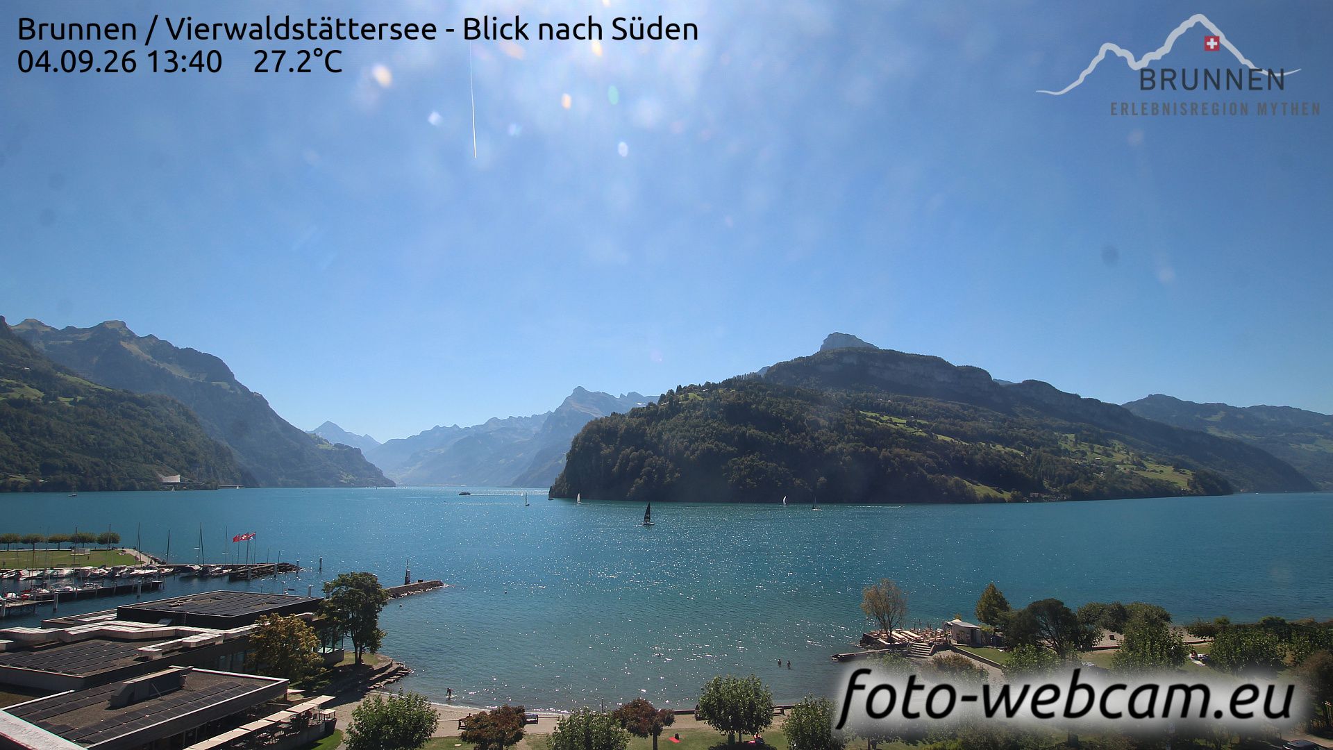 Ingenbohl › Süden: Lido - Hallenbad Brunnen - Seelisberg Hoch Flue - Förster Trail Picnic - Vierwaldstättersee