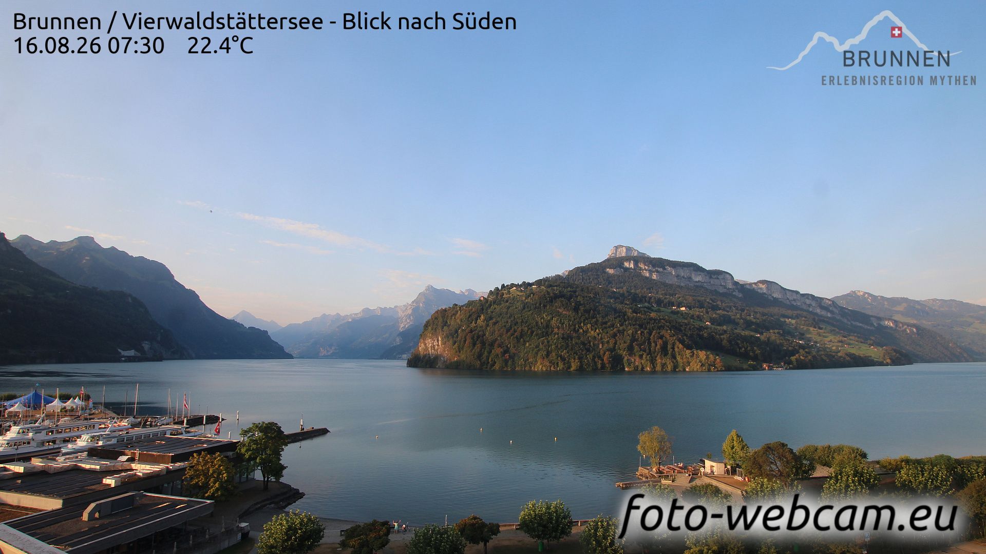 Ingenbohl › Süden: Lido - Hallenbad Brunnen - Seelisberg Hoch Flue - Förster Trail Picnic - Vierwaldstättersee