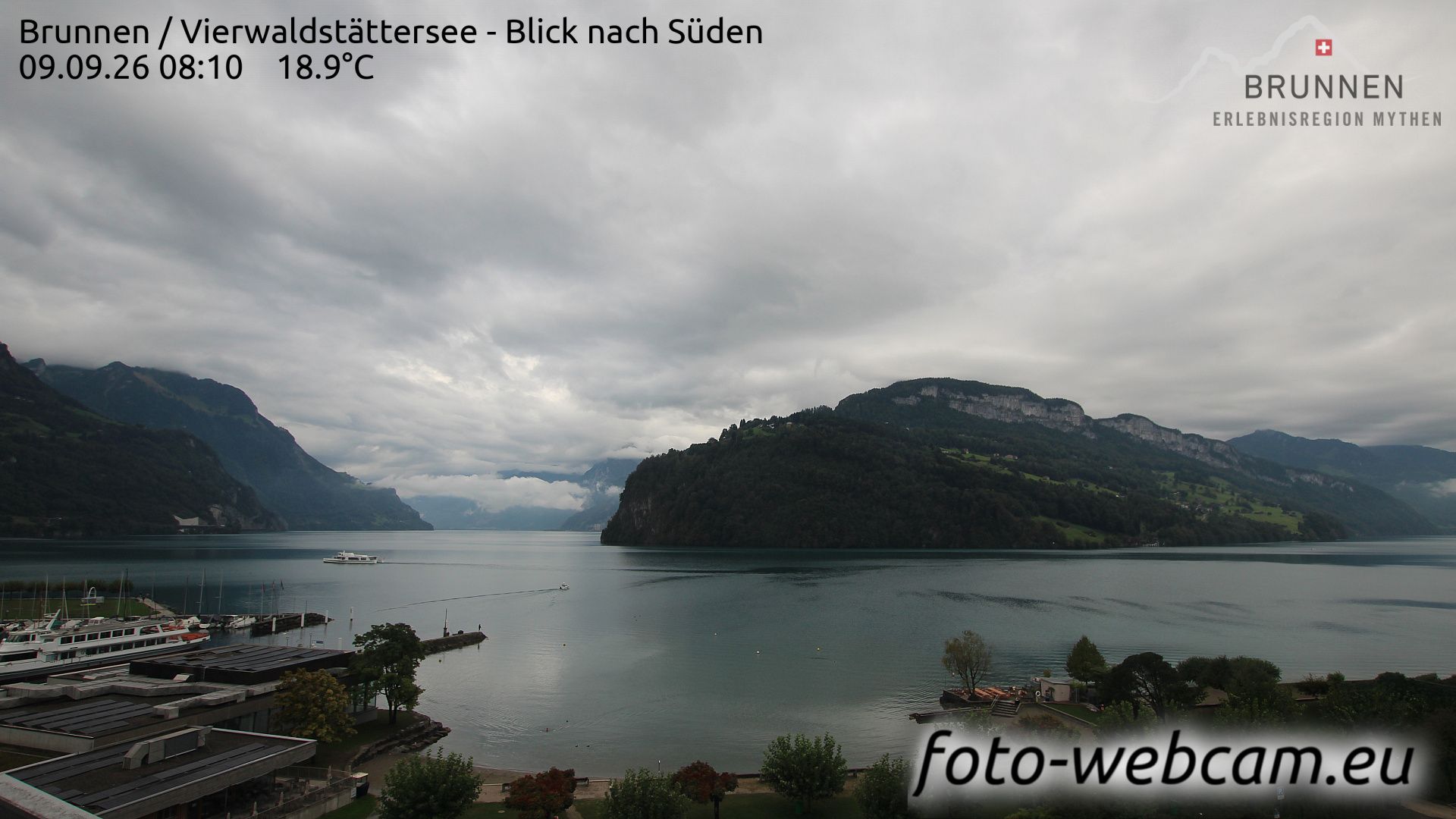 Ingenbohl › Süden: Lido - Hallenbad Brunnen - Seelisberg Hoch Flue - Förster Trail Picnic - Vierwaldstättersee