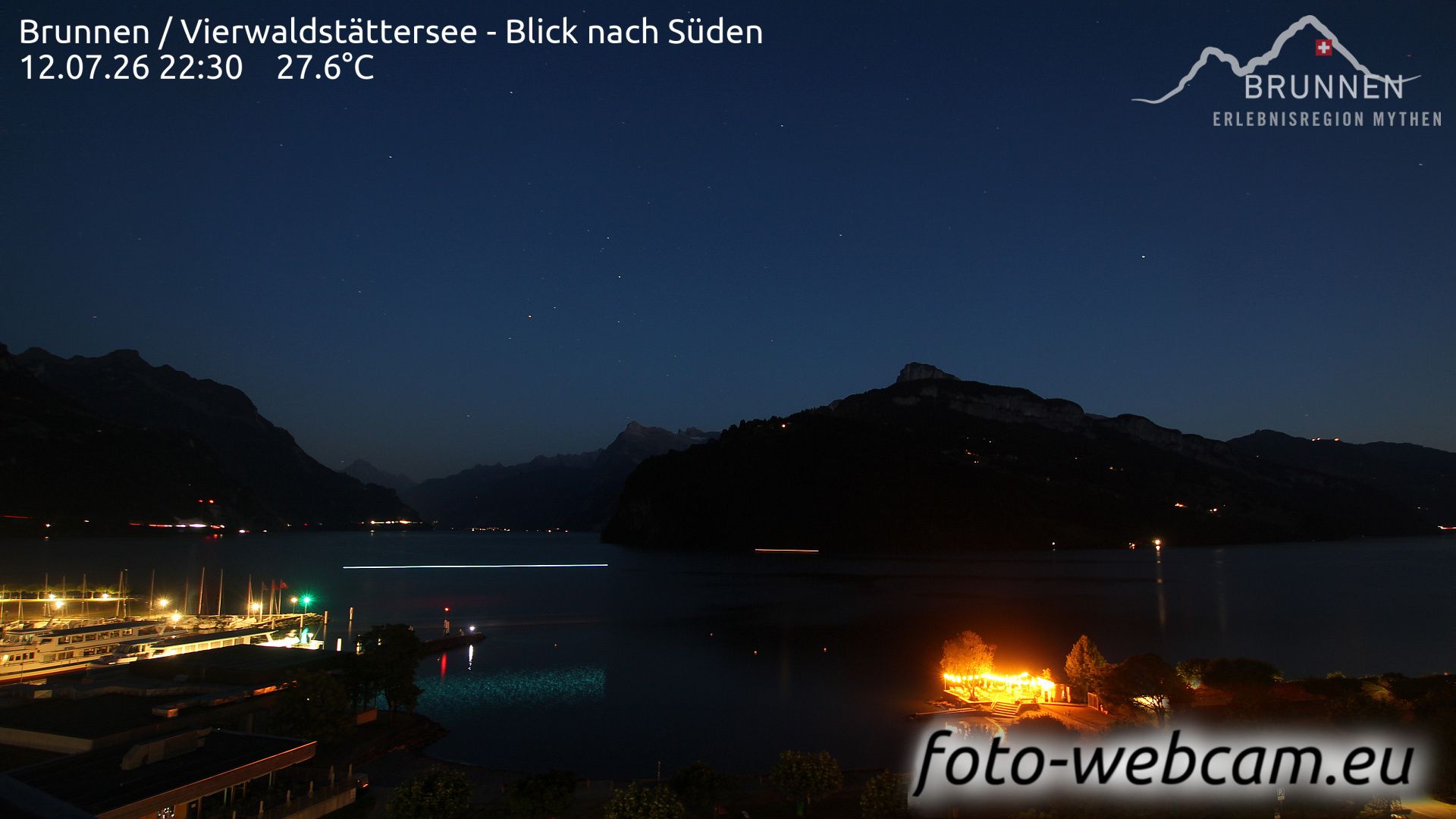 Ingenbohl: Brunnen - Vierwaldstättersee - Blick nach Süden