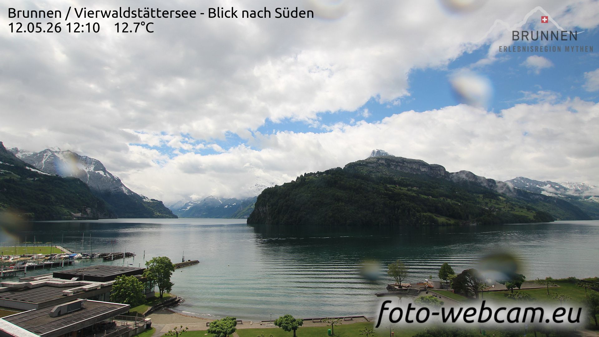 Ingenbohl: Brunnen - Vierwaldstättersee - Blick nach Süden