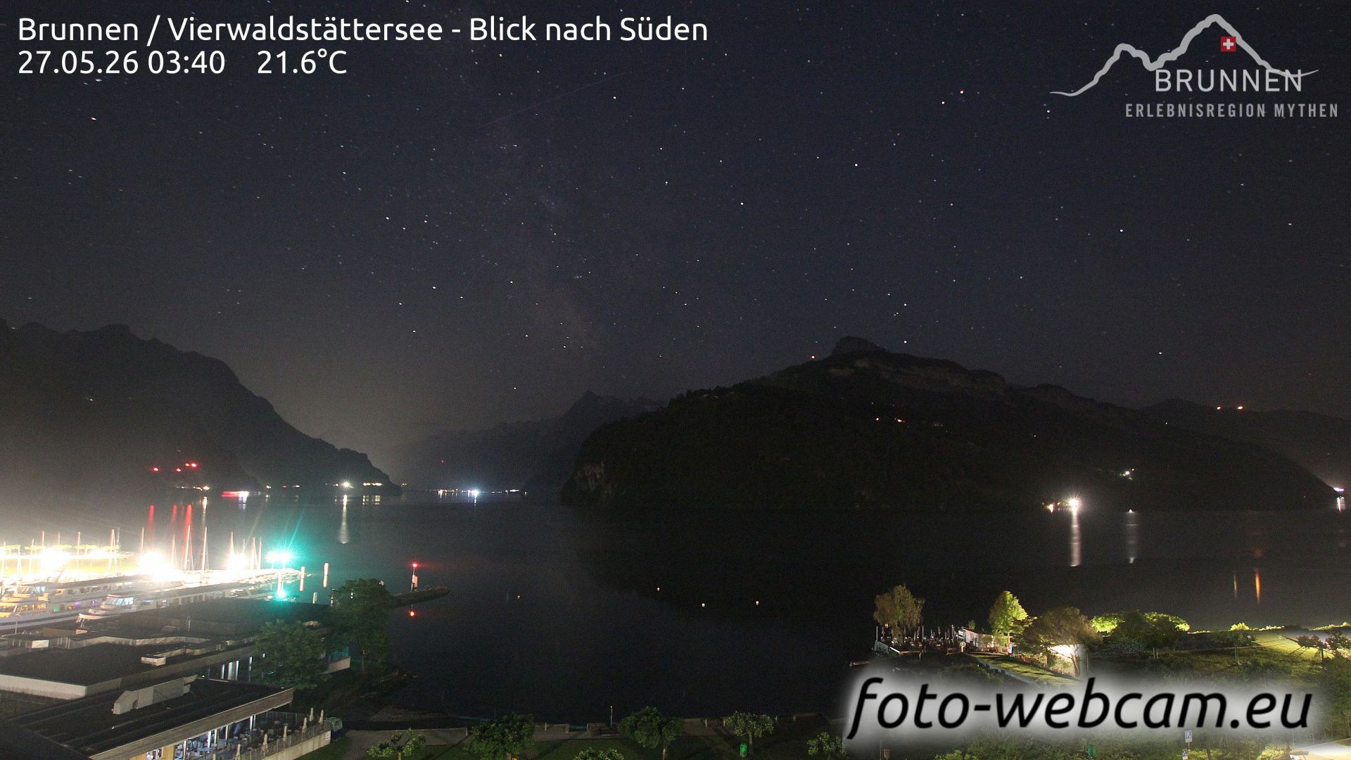 Ingenbohl: Brunnen - Vierwaldstättersee - Blick nach Süden