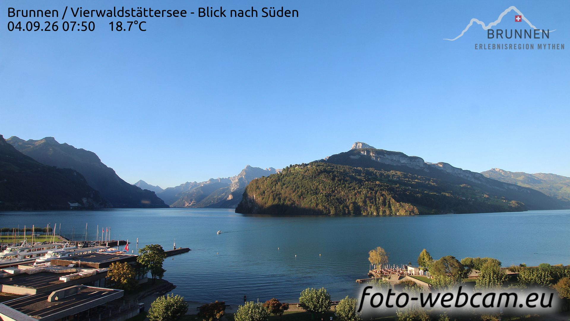 Ingenbohl › Süden: Lido - Hallenbad Brunnen - Seelisberg Hoch Flue - Förster Trail Picnic - Vierwaldstättersee