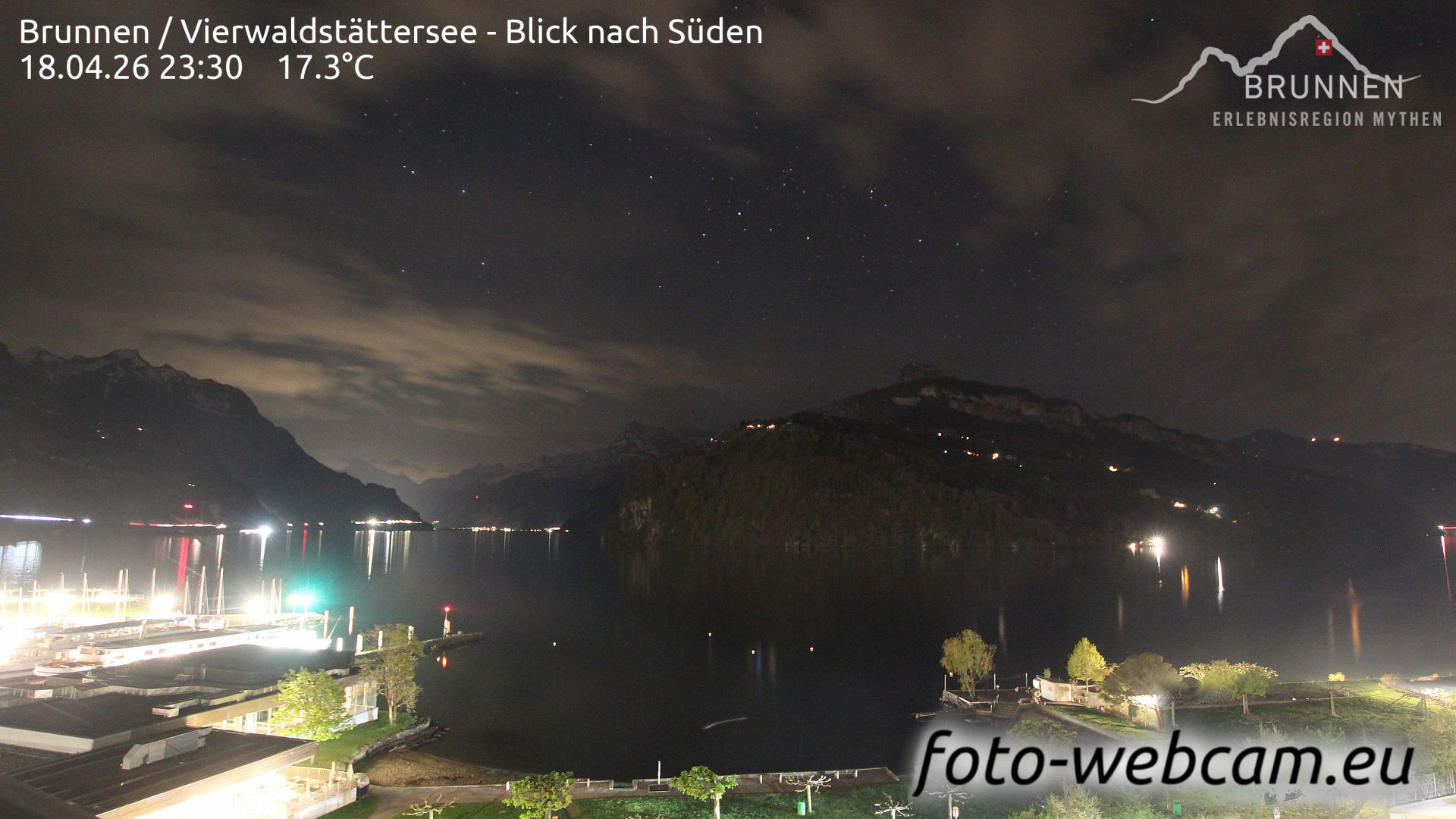 Ingenbohl: Brunnen - Vierwaldstättersee - Blick nach Süden