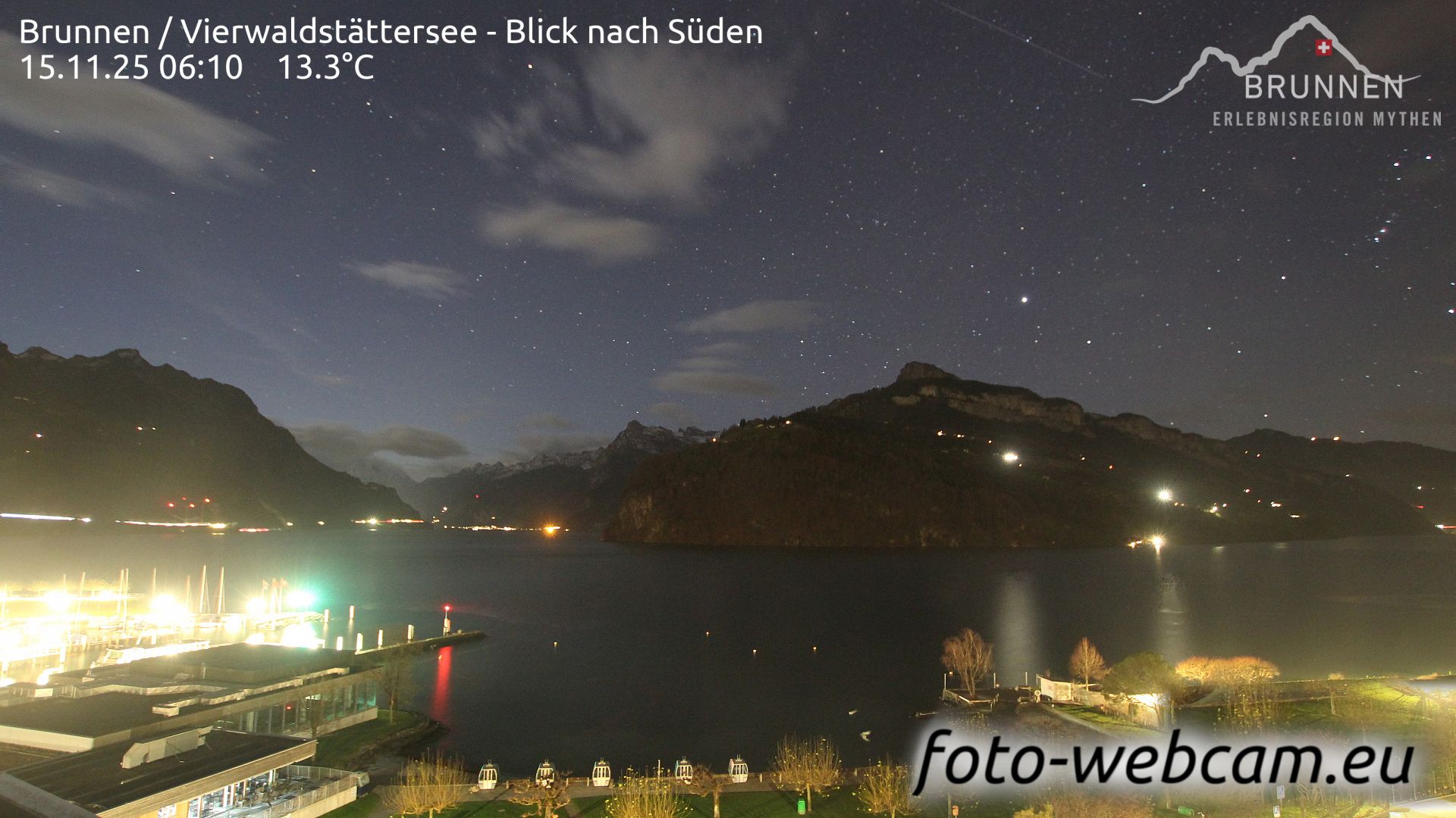 Ingenbohl: Brunnen - Vierwaldstättersee - Blick nach Süden