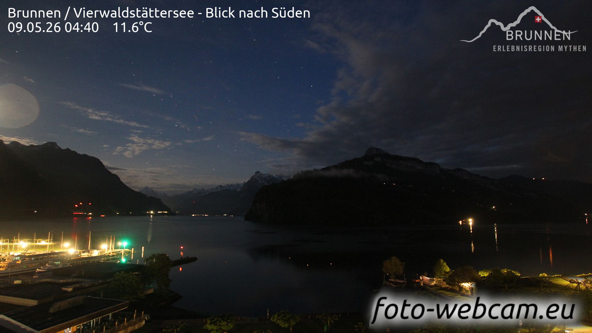 Ingenbohl: Brunnen - Vierwaldstättersee - Blick nach Süden