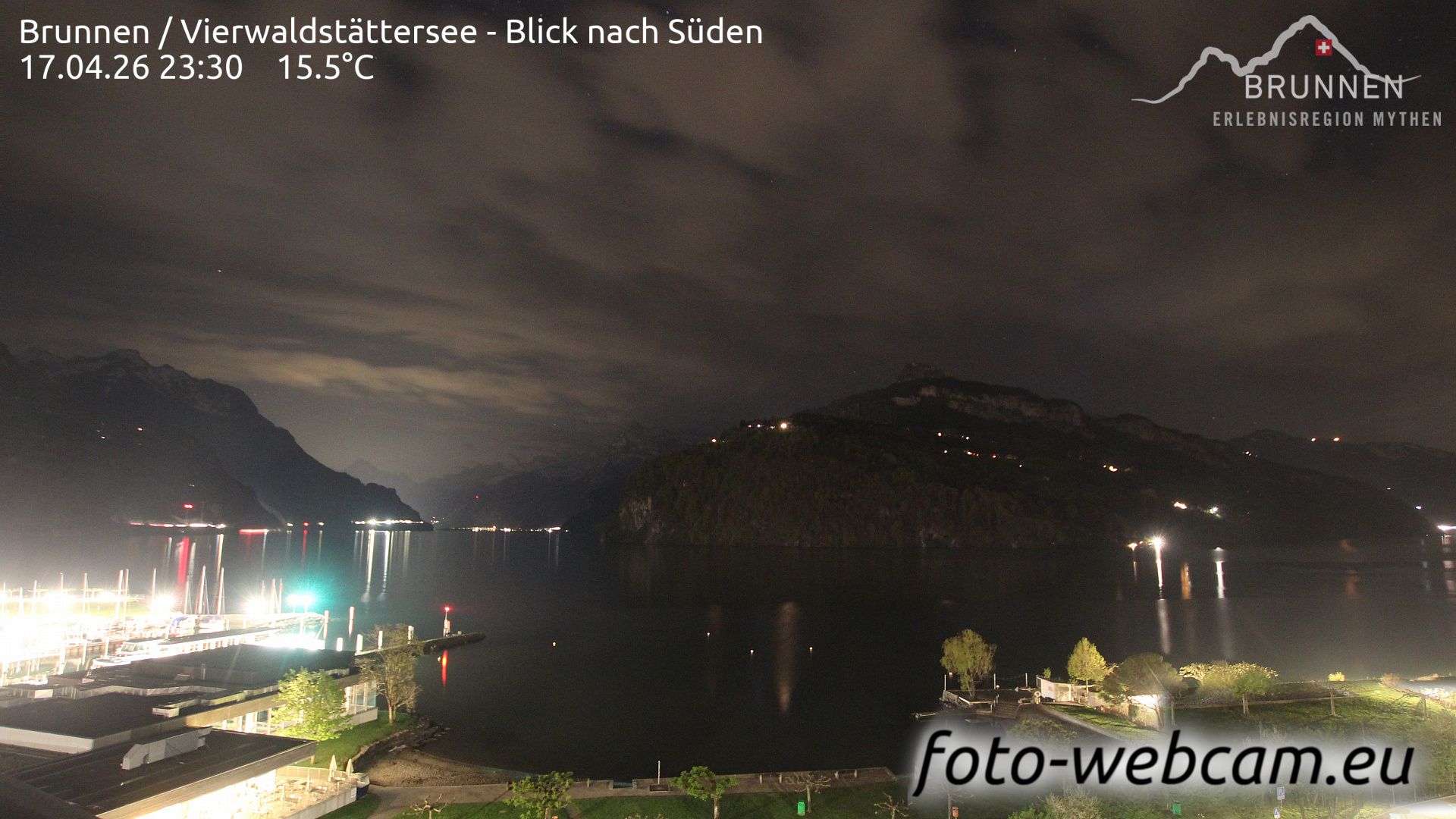 Ingenbohl: Brunnen - Vierwaldstättersee - Blick nach Süden