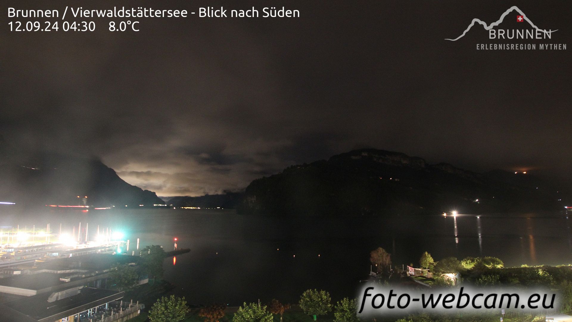 Ingenbohl: Brunnen - Vierwaldstättersee - Blick nach Süden