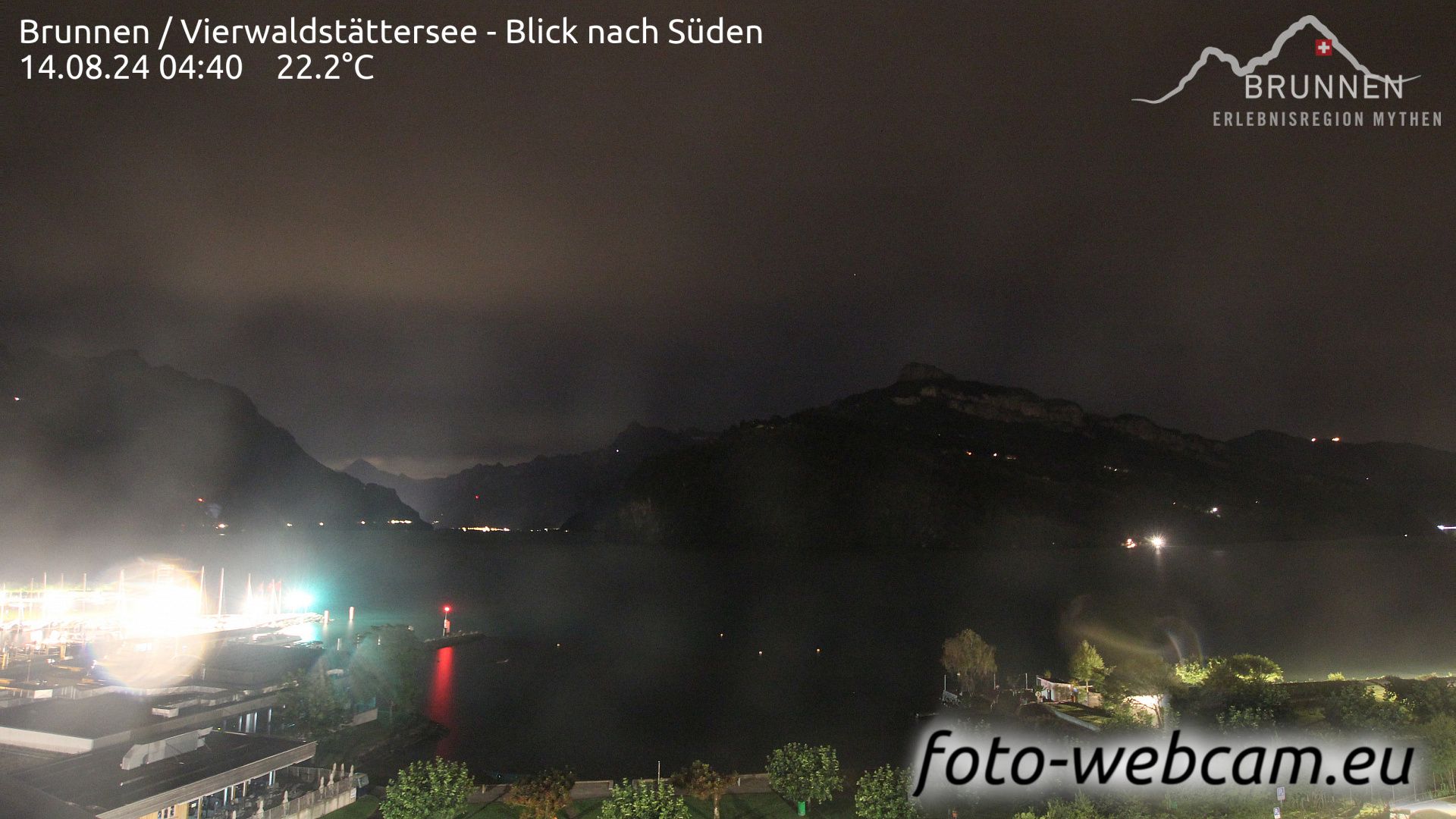 Ingenbohl: Brunnen - Vierwaldstättersee - Blick nach Süden