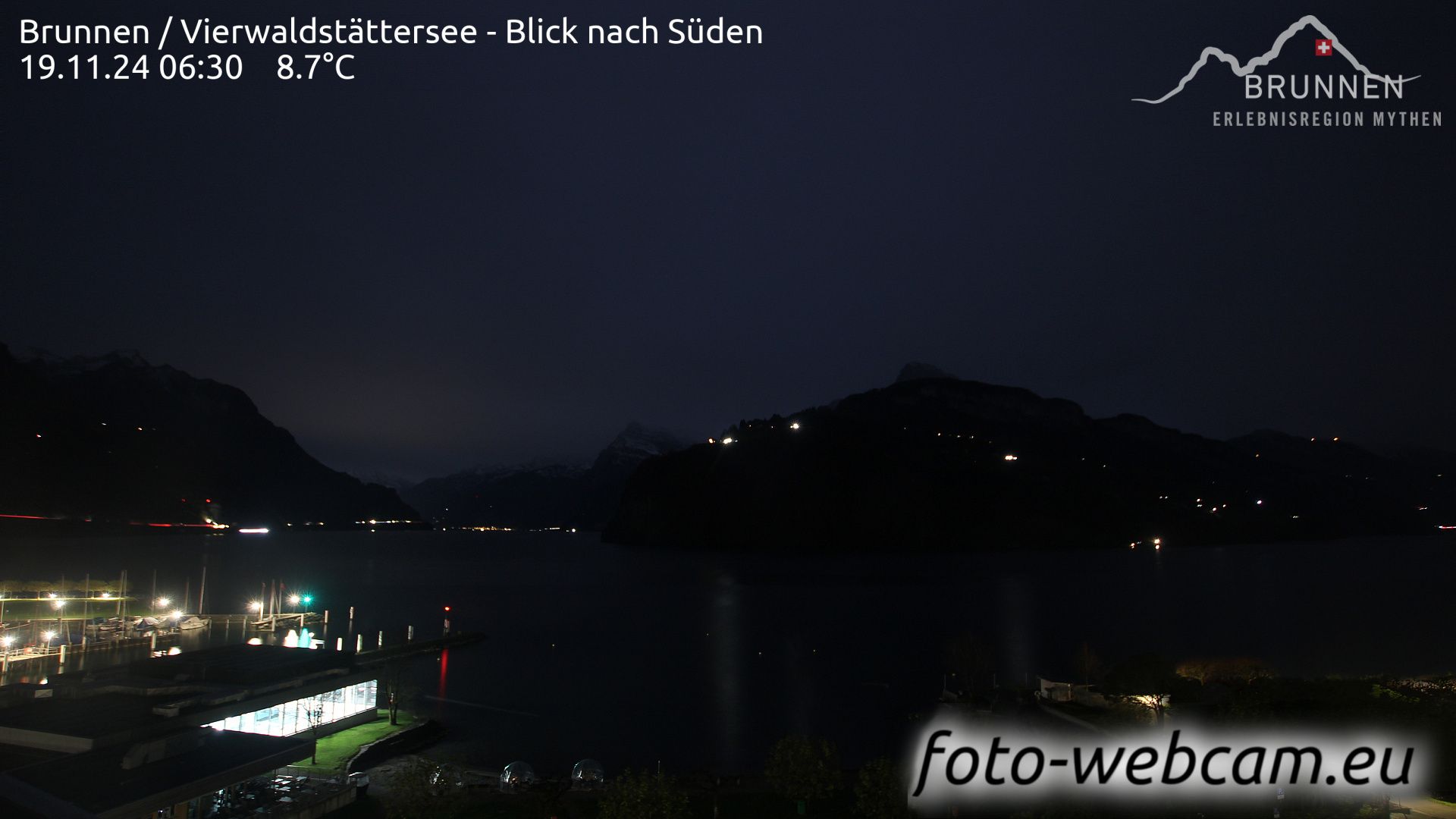 Ingenbohl: Brunnen - Vierwaldstättersee - Blick nach Süden