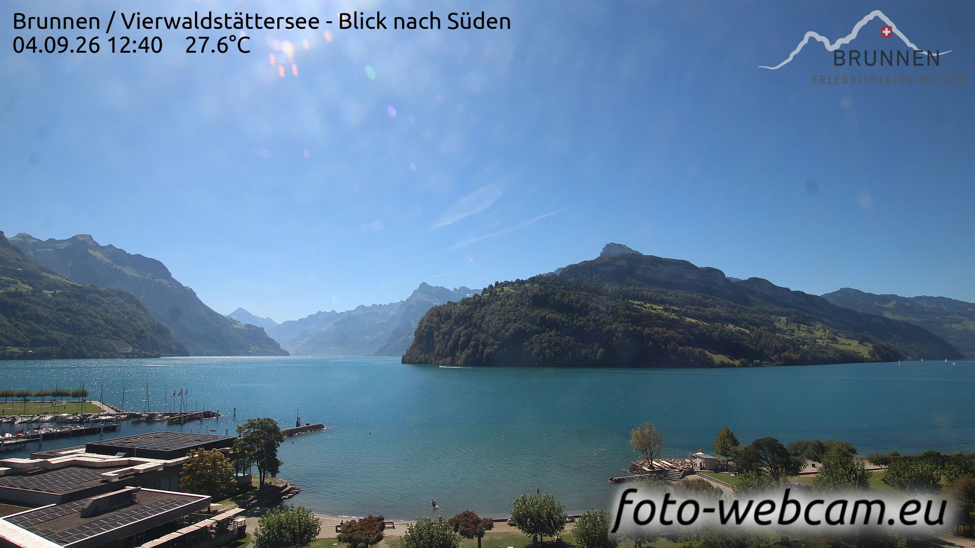 Ingenbohl › Süden: Lido - Hallenbad Brunnen - Seelisberg Hoch Flue - Förster Trail Picnic - Vierwaldstättersee