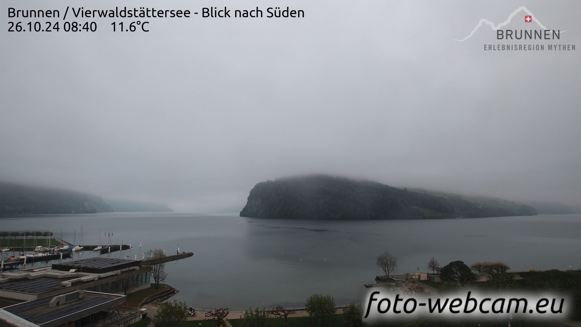 Ingenbohl: Brunnen - Vierwaldstättersee - Blick nach Süden