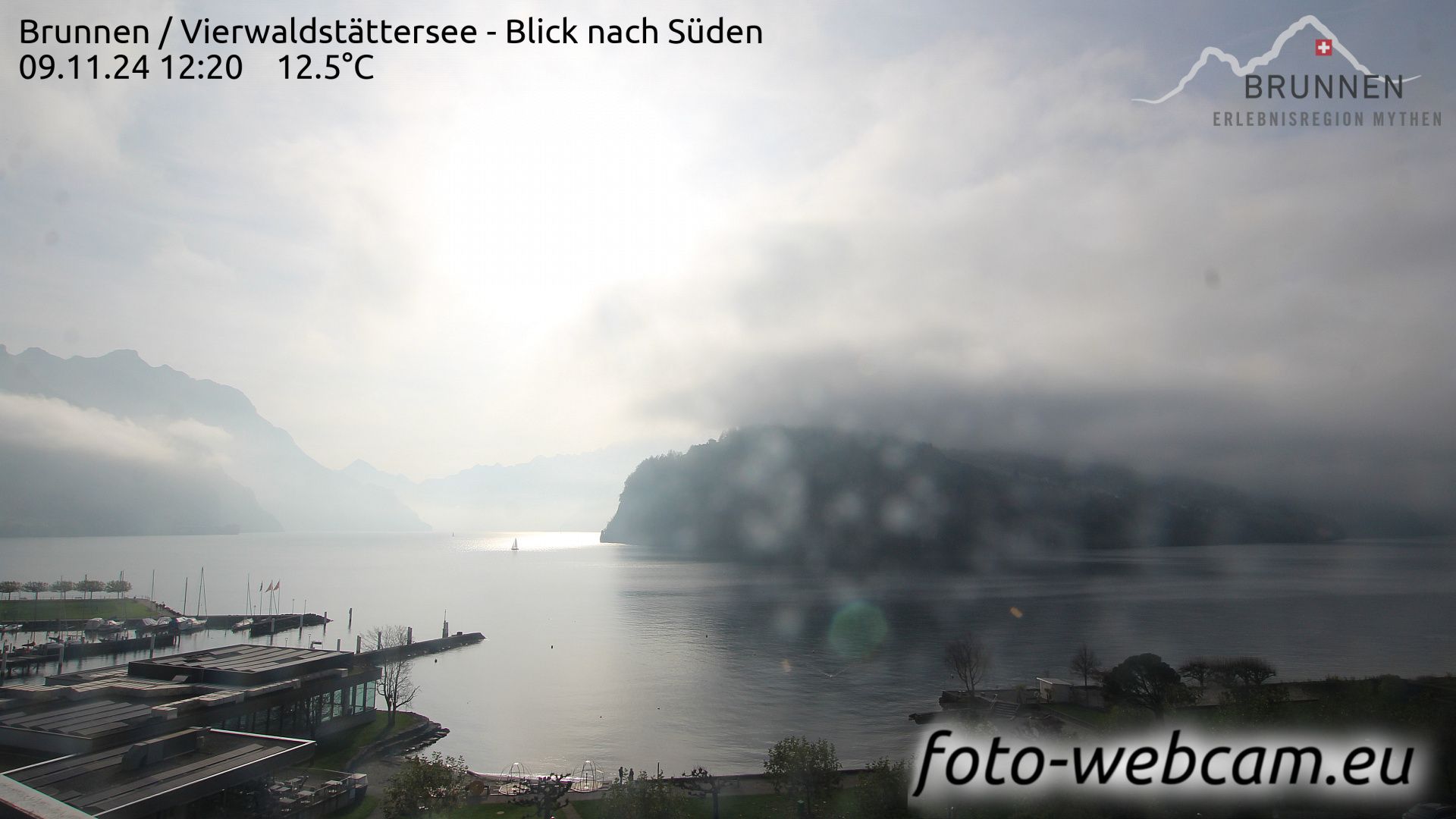 Ingenbohl: Brunnen - Vierwaldstättersee - Blick nach Süden