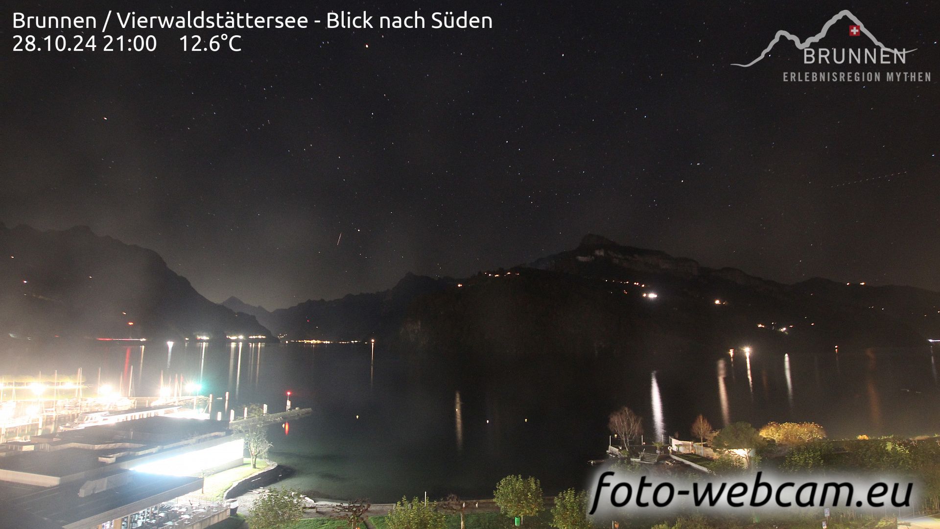 Ingenbohl: Brunnen - Vierwaldstättersee - Blick nach Süden