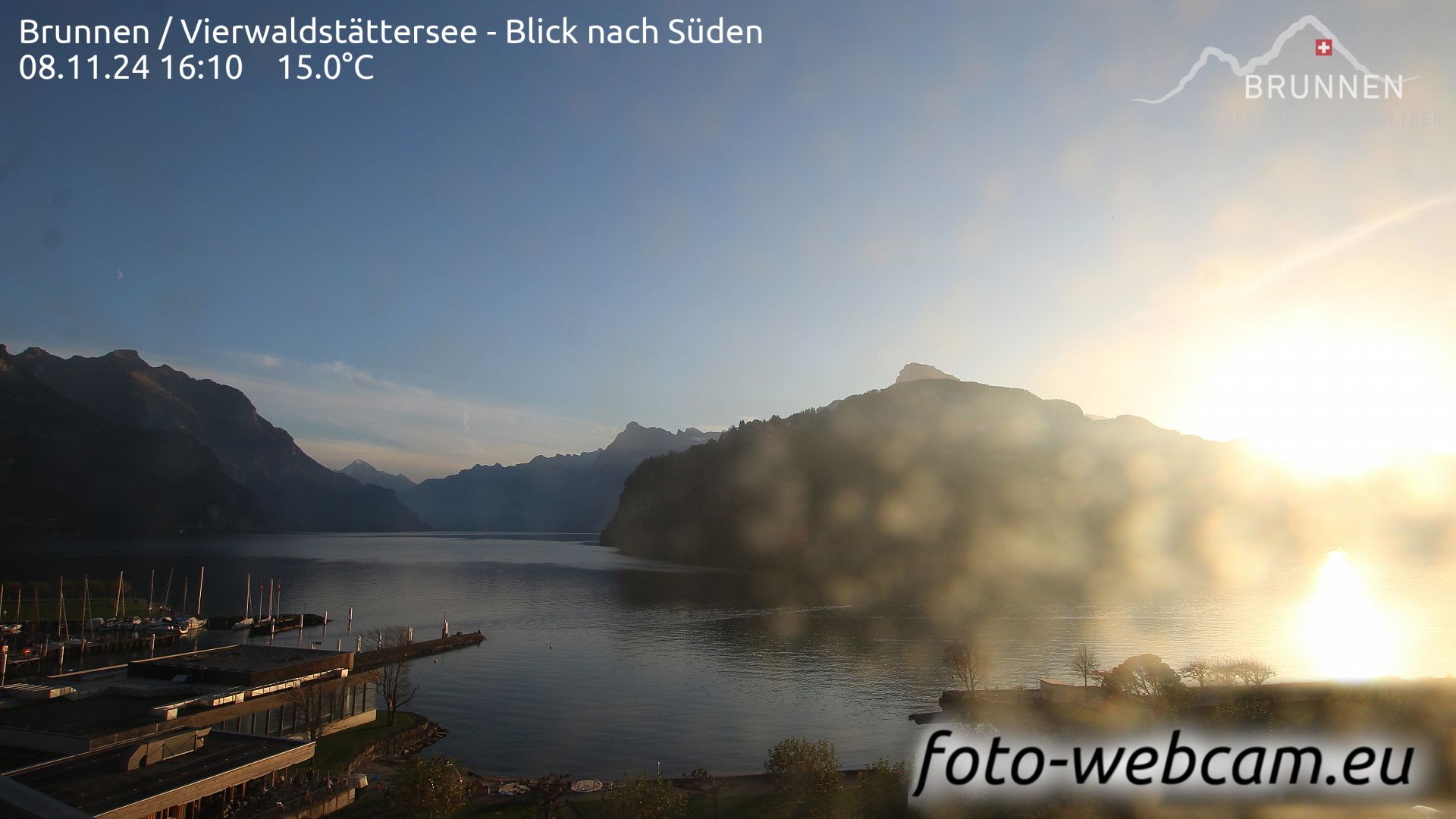 Ingenbohl: Brunnen - Vierwaldstättersee - Blick nach Süden