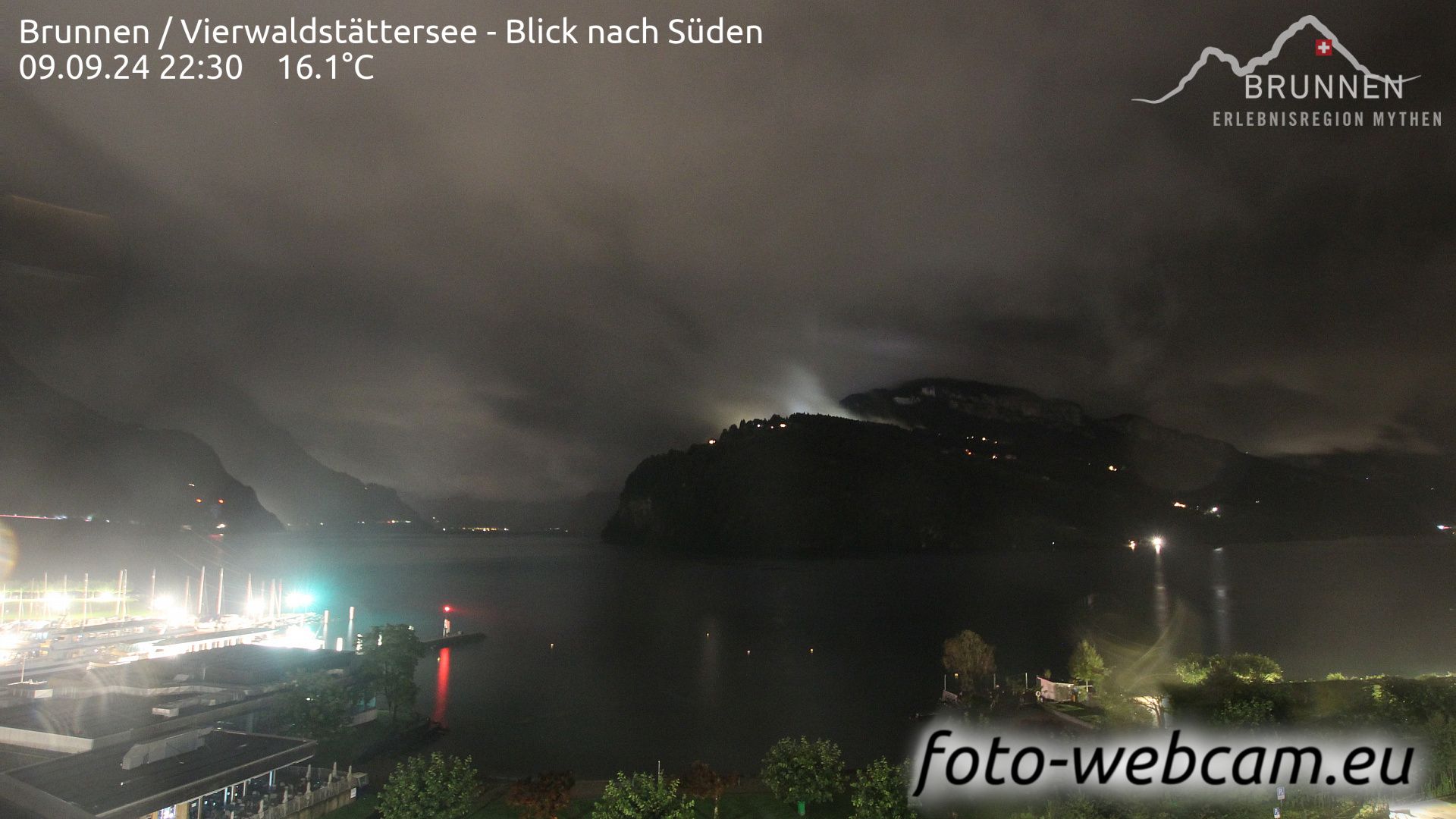 Ingenbohl: Brunnen - Vierwaldstättersee - Blick nach Süden