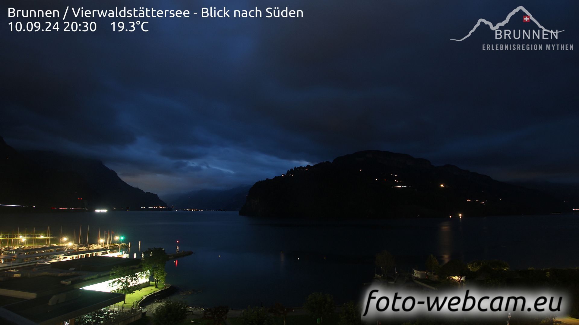 Ingenbohl: Brunnen - Vierwaldstättersee - Blick nach Süden